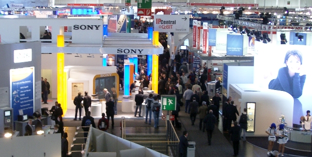 CeBIT floor day one