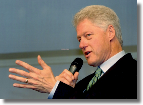 bill clinton and hillary clinton. Former President Bill Clinton