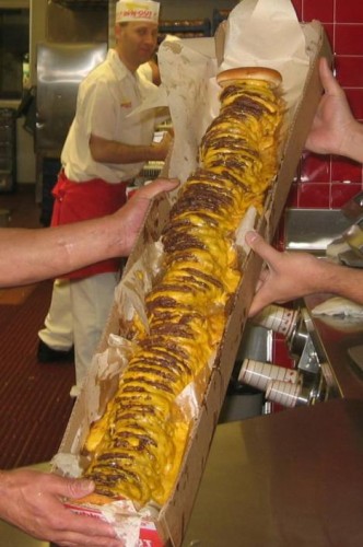 the heart attack burger. The Australian Burger King